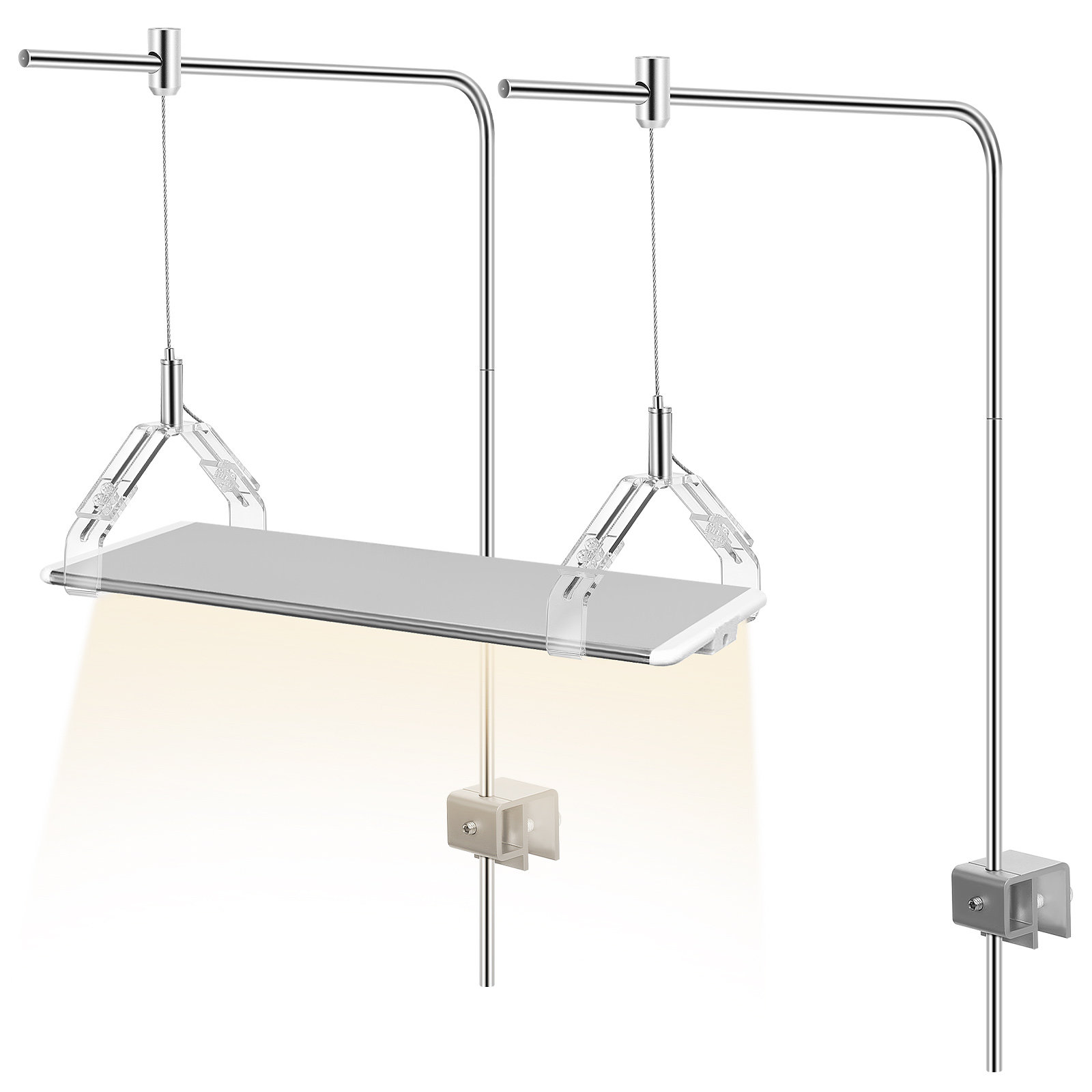 Marine Aquarium Lamp - 2 Buah Penyangga Lampu Akuarium Mendukung