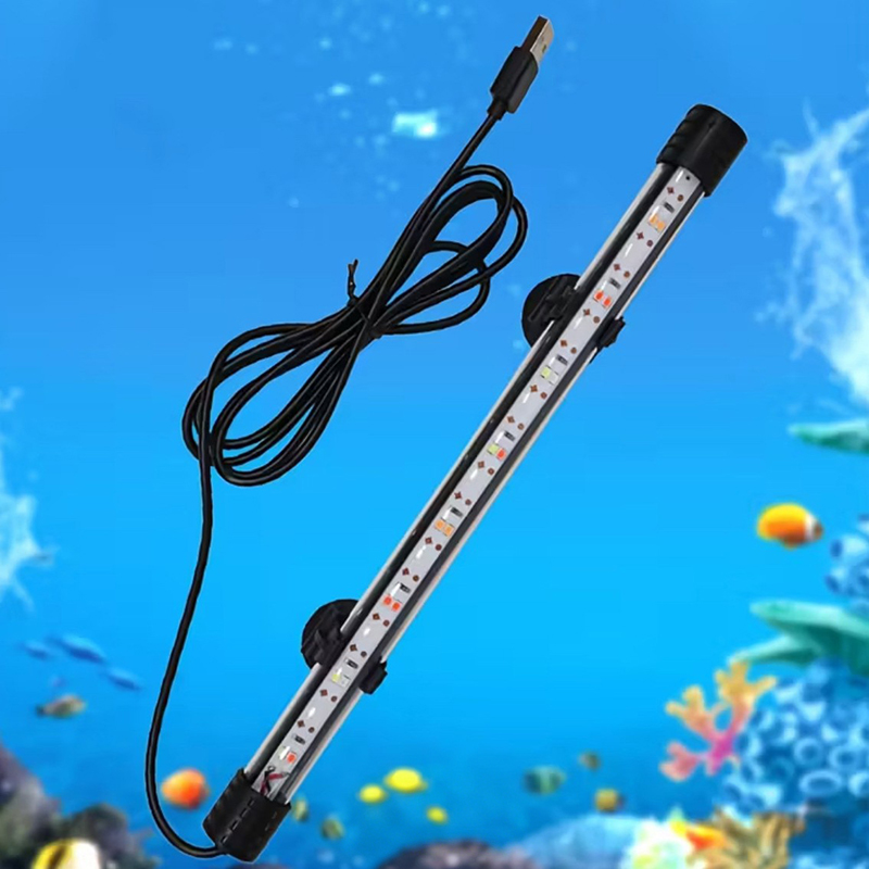 Marine Aquarium Lamp - Lampu Akuarium LED USB 17-47CM Tahan
