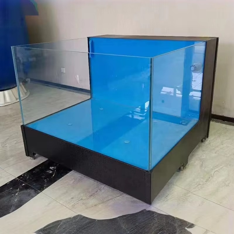 Marine Aquarium All In One - Akuarium Kaca Persegi untuk Ikan Air