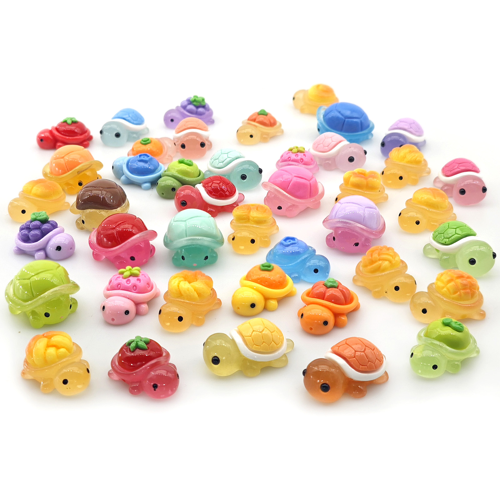 Marine Aquarium Aquascape - Mini Resin Laut Hewan Kura-kura Patung