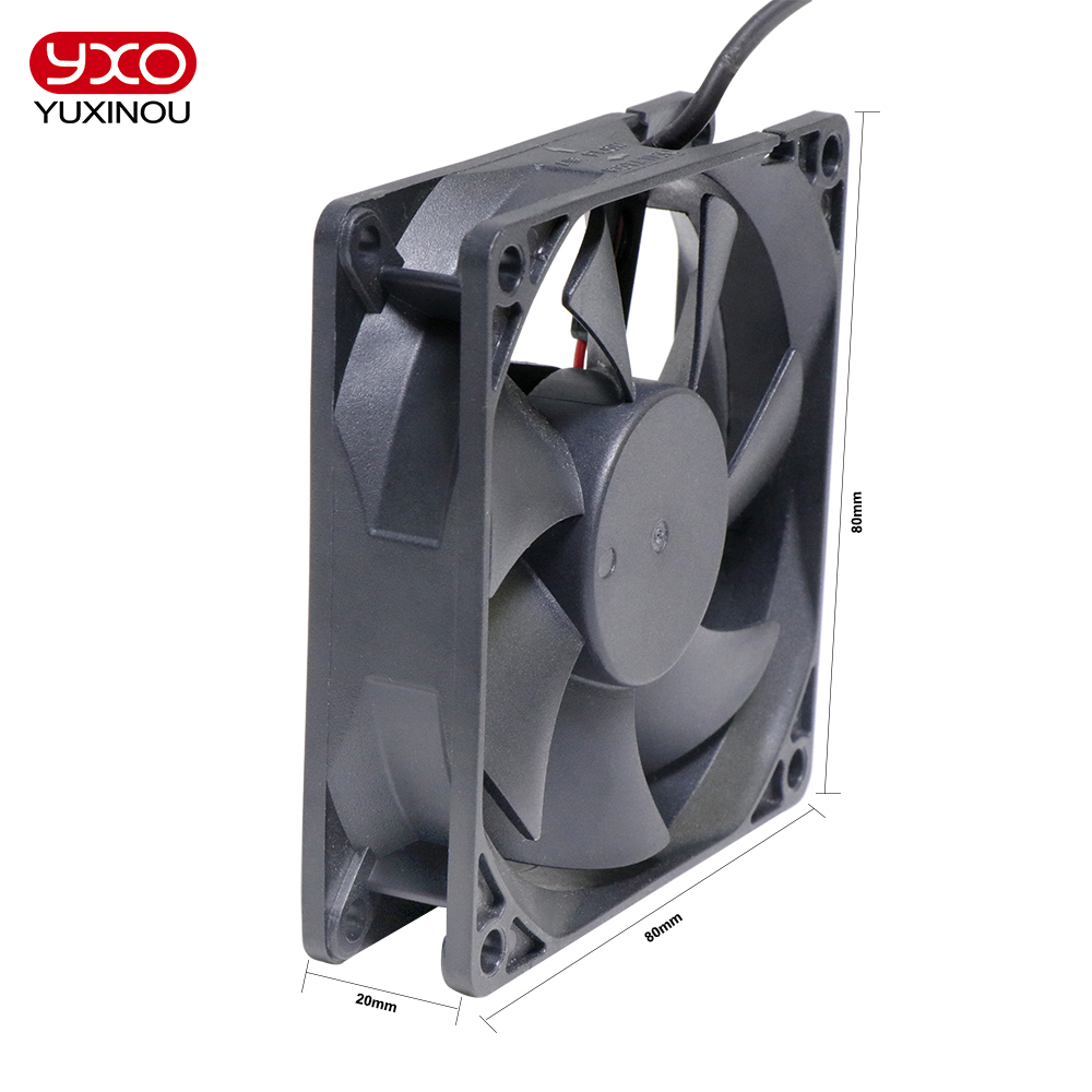 Marine Aquarium Lamp - 1 Buah 80X80X20Mm LED Kipas Pendingin