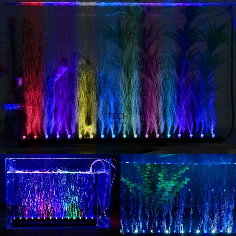 Marine Aquarium Lamp - Lampu LED akuarium 50-60Hz, tangki ikan