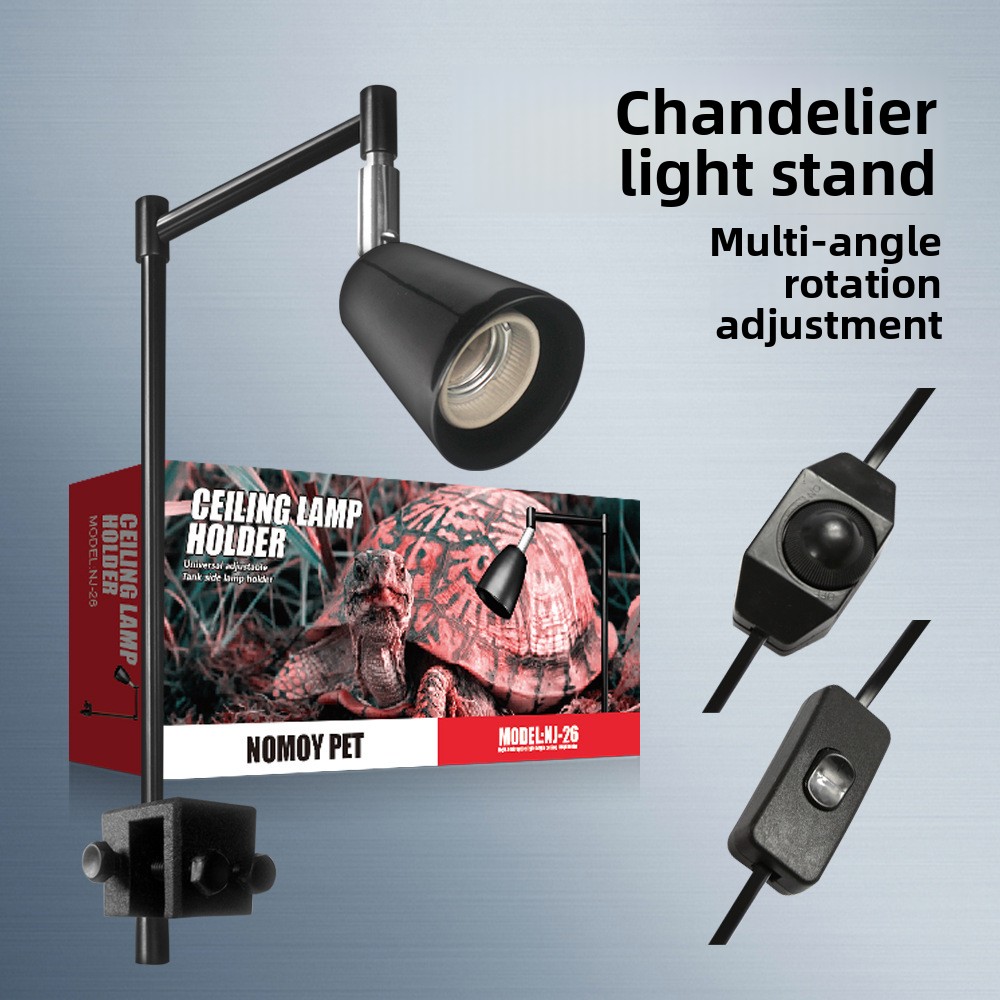 Marine Aquarium Lamp - Dudukan Lampu Reptil NOMOY dengan Penjepit