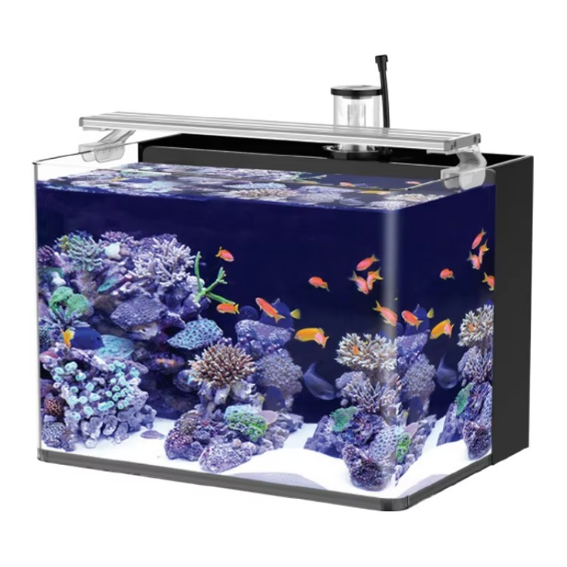 Marine Aquarium All In One - Akuarium Ikan Laut Air Asin Melengkung