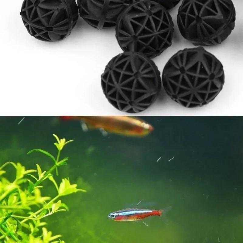 50 Buah Bola Filter Bio Akuari - Marine Aquarium Aquascape ulasan dan harga