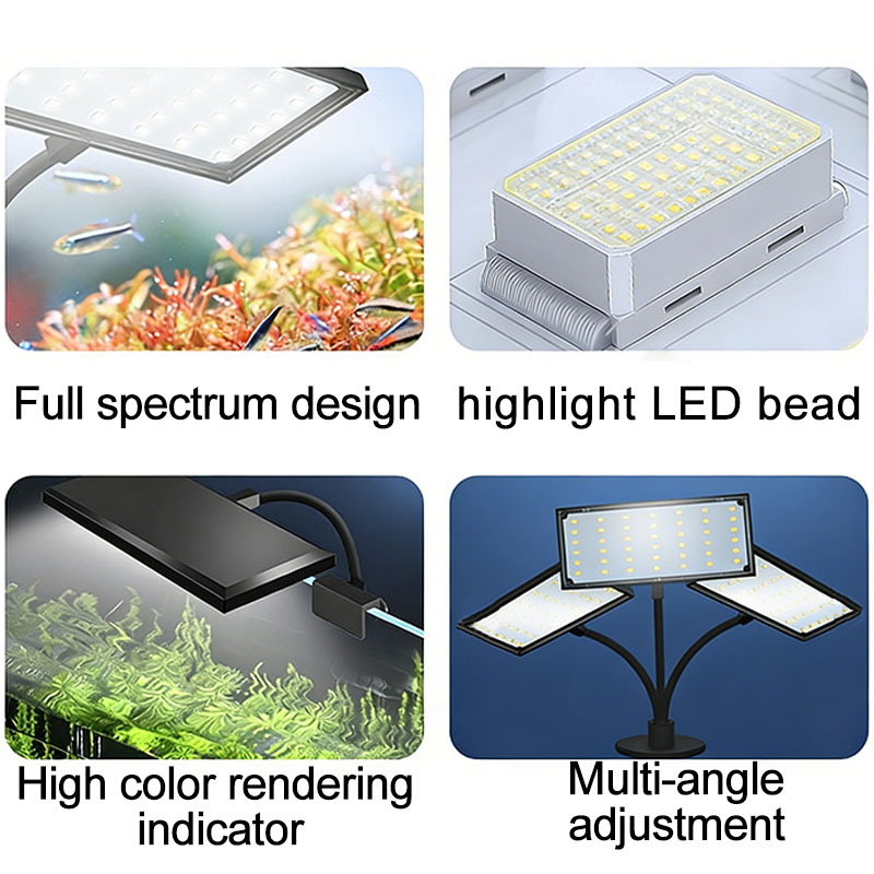 Lampu LED Spektrum Penuh untuk - Marine Aquarium Lamp ulasan dan harga