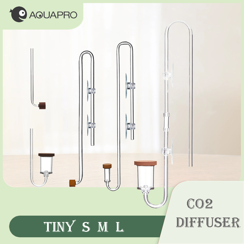Akuarium penyebar CO2, peralat - Marine Aquarium Aquascape ulasan dan harga