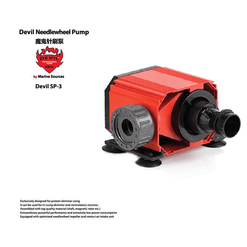 Pompa Roda Jarum Setan Merah D - Marine Aquarium Aquascape ulasan dan harga