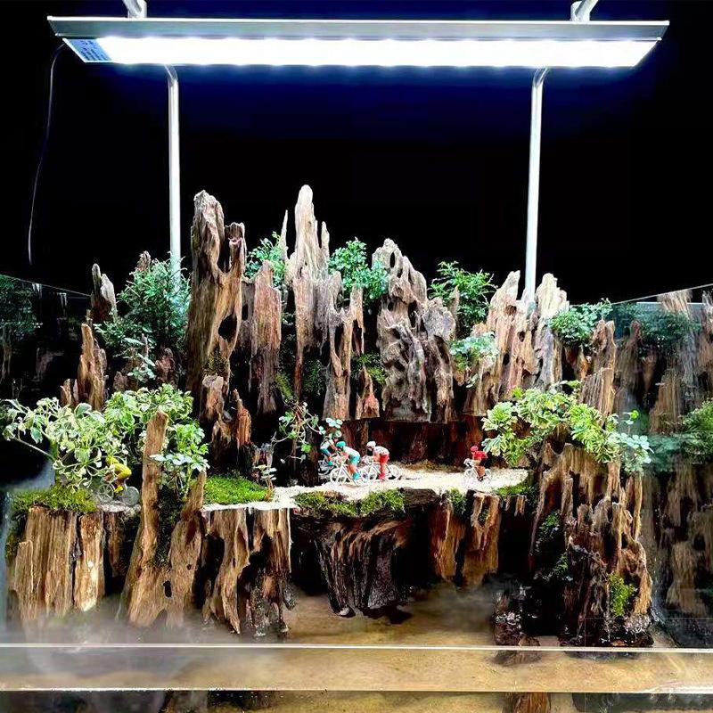 △   Dekorasi Akuarium Kayu Uda - Marine Aquarium All In One ulasan dan harga